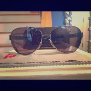 Ray-Ban Aviators Silver Frame